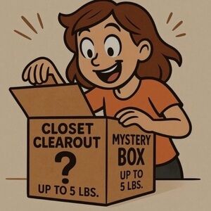 Mystery Box! You will love your Mystery fashion contents up to five pounds!